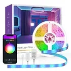 OHMAX Smart LED Strip Lights, 16.4ft RGB Light Compatible with Alexa & Google...