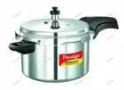 Prestige Deluxe Plus Induction Base Aluminium Pressure Cooker, 169.1oz, Silver