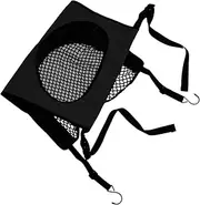 GANAZONO Creative Pet Barrier Mesh Cover for Cars Durable Nylon Backseat Safety Net for Dogs Keep Pets Secure Vehicle Lightweight and Design for Easy Storage