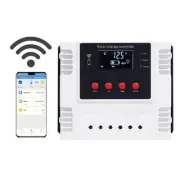 40A 50A 60A 12V/24V/48V Solar Charge Controller APP Real-Time Data Monitoring