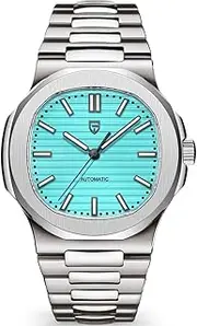 [LACZ DENTON] Pagani Design Men's Automatic Watch Stainless Steel Waterproof 100M Mechanical Wrist Watches PD1728..