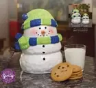 RETIRED NEW!! Scentsy's Holiday Exclusive Snowman Cookie Jar Scarf Toboggan
