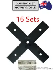 16 Sets GENUINE ATOM Edger Blade Fit All Red and Green Petrol Edgers-43105,43089