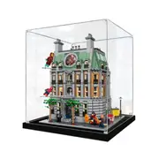 Acrylic Display Case for LEGO 76218 Marvel Sanctum Sanctorum Figure Storage Box Dust Proof Glue Free