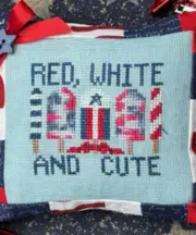 Sassy Puffs - Red White and Cute~Frony Ritter Designs