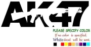 AK-47 Adhesive Vinyl Decal Sticker Car Truck Window Bumper Laptop Tablet 12"