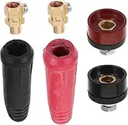 Welding Cable Connector Kit Metal Welding Connector Replacement 4pcs Set