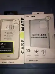 Lot Of 2pc Tech21 & Tech21 Cases for Apple iPhone 11 Pro 5.8-inch