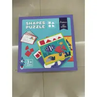 在飛比找蝦皮購物優惠-MiDeer shapes puzzle 形狀拼圖桌遊～近全