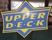 Upper Deck-Inspired LED Light Box Display Stand – Sports Card Light