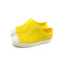 在飛比找森森購物網優惠-native JEFFERSON 懶人鞋 洞洞鞋 黃色 童鞋