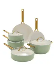 [GreenPan] Padova Cookware Set of 6 Piece in Sage