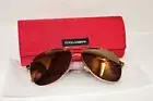 Authentic Italy, Dolce & Gabbana 0DG2144 Ladies Sunglass, Aviator, Mirror Lens