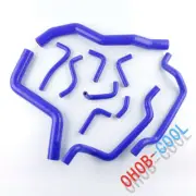 Blue Radiator Water Hose For 1995-1999 1996 Mitsubishi Eclipse 2.0L DSM 4G63T 2G (for: Mitsubishi)