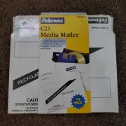 Fellowes CD Media Mailer 10 Pack
