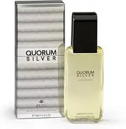 Antonio Puig Quorum Silver Eau De Toilette Spray 3.4 Oz, 100 milliliters (147419)