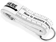 Lyaciomn Horse Height Weight Tape Horse Measuring Tape PVC Horse Measuring Stick Livestock Body Measuring Tool, 8.2 Feet Long