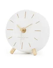 [One Six Eight London] Angelo Silent Mantel Clock White