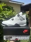 Nike Air Jordan 4 White Cement (Size 12.5M) SHIPS TODAY