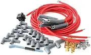 Lead Set Univ Red Multi V8 Straight Plug Ends Std & Hei