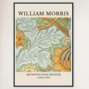 Galrie Stunning William Morris Print Metropolitan Museum St. James 1881 Artwork For Home, Black Frame, A1 60x 84cm (23 x 33inch)