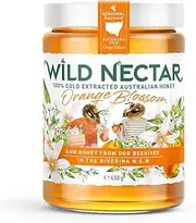 Wild Nectar Orange Blossom Honey Jar 450 g