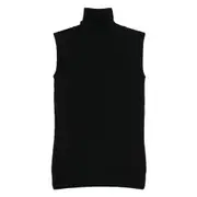 [Sportmax] Sportmax Virgin Wool Tank Top L BLACK