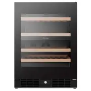 Hisense 46 Bottle Wine Cellar (Black Glass) HRWC46B