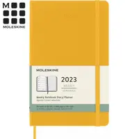 在飛比找蝦皮商城優惠-MOLESKINE 2023週記手帳12M硬殼L橘黃【金石堂