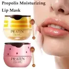 Bee Balm LipBalm Honey Pot Honey & Strawberry Lip Mask Hydrating & Moisturizi щ[