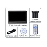 7" IPS Electronic Eyepiece Monitor for Astronomical Telescope Support Power Bank