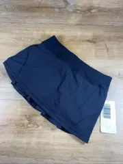 Lululemon Circuit Breaker II Size 6 Skirt Skort Shorts NWT Black