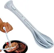 Kids Cutlery Set, Reusable Portable Travel Cutlery, Camp Kitchen Equipment for Outdoor Hiking Camping Backpacking Picnic Offices Dorm Rv Buffet