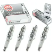 4pcs Crusader 6.0L MP NGK V-Power Spark Plugs 375 HP GM V8 Kit Set Engine qx