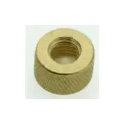 Satco Brass Closed Gas Cap - 1/8F X 3/8F model number 90-1308-SAT