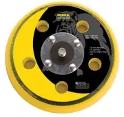 Mirka 105SGV 5" 5 Hole Soft Grip Faced Vacuum Backup Pad