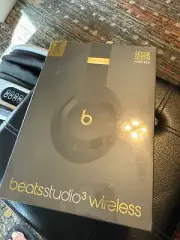 Beats by Dr Dre Studio 3 Over-Ear Wireless Headphone [ Midnight Black ] NEW RARE