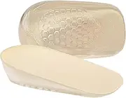 Corrective heel inserts - 1 Inch Gel Height Increase Insoles, Medical Heel Cushion Cups For Men