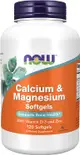 NOW 健兒停 鈣鎂鋅+D3軟膠囊 120粒 NOW plements, Calcium & Magnesium with Vitamin D-3 and Zinc