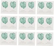 ROMISBABA 50pcs Self Adhesive Multipurpose Label Stickers for Present Wrapping Decorative Box Seal Stickers Copperplate Paper Easy Peel Stick for Presents and Packaging