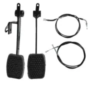 For Go Cart Go Kart Brake Throttle Pedal Kit with 79" Throttle Cable Buggy Drift