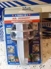 Mr. Scrappy Kitchen Garbage Disposal Tool - Cutlery Guard, Plunger, Scraper