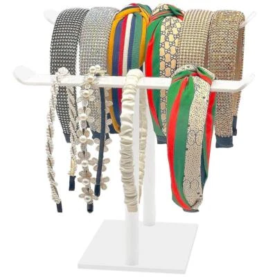 Bigfety Headband Holder, Acrylic Headband Organizer Stand, Hair Accessories