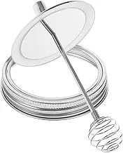 FIXOSHEE Jar Honey Dippers Stick For Regular Mouth Jars Honeycomb Stick Wand Dipper Honey Spoon Jar Honeycomb Lid For Regular Mouth Jars