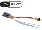 ESU 59616 ~ New 2024 ~ LokPilot V5.0 DCC/MM/SX/M4 Motor Decoder ~ 6 Pin NEM651
