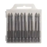 Brand New Drill Bits Tool Full-grinding Glass Marble Tile Porcelain 10pcs