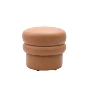 [Sleeping Giant] Bolo PU Rust Large Ottoman