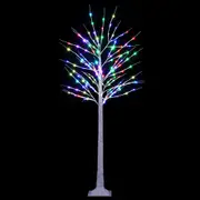 Christmas Tree 1.7m Twigs 120 RGB LED Lights Xmas Trees Decoration