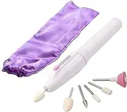 Electric Nail Files, Cordless Nail Drill Rechargeable, Professional Electric Nail Drill for Acrylic Nails, Rechargeable Electric Nail Files, Portable Manicure Pedicure Kit giftss for Women Mum