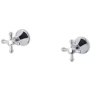 Phoenix Tapware NS060 CHR Nostalgia Wall Top Assemblies (Chrome)